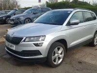 Używany Skoda Karoq SE 115 KM (84 kW) 2018 Srebrny SUV