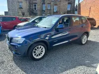Used BMW X3 Impressive 184 HP (135 kW) 2011 Blue SUV
