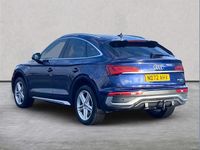 Used Audi Q5 Sportback S-Line 261 HP (191 kW) 2022 Blue SUV