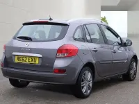 Used Renault Clio Dynamique 100 HP (73 kW) 2012 Grey Estate