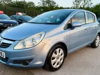 Used Vauxhall Corsa Club 89 HP (65 kW) 2008 Blue Hatchback