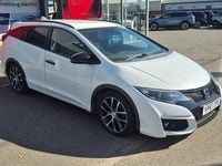 Begagnad Honda Civic Sport 142 HK (104 kW) 2017 Vit Kombi