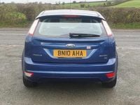 Used Ford Focus Zetec 99 HP (72 kW) 2010 Blue Hatchback