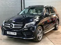 Used Mercedes GLE250 AMG Line Premium 204 HP (150 kW) 2015 Black SUV