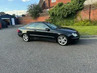 Used Mercedes CLK320 Avantgarde 220 HP (161 kW) 2006 Black Coupe