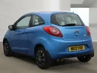 Used Ford Ka S 69 HP (50 kW) 2012 Blue Hatchback