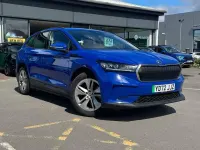 Used Skoda Enyaq iV ecoSuite 131 kW (179 HP) 2022 Blue SUV