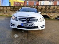 Used Mercedes C250 AMG 2013 White Sedan