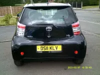 Used Toyota iQ 68 HP (50 kW) 2011 Black Hatchback