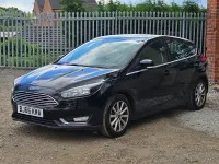 Used Ford Focus Titanium 125 HP (91 kW) 2016 Black Hatchback