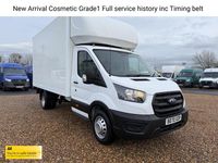 Used Ford Transit S 130 HP (95 kW) 2020 White Cabriolet