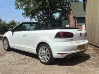 Used VW Golf Cabriolet SE 105 HP (77 kW) 2013 White Cabriolet