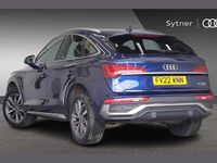 Used Audi Q5 Sportback S-Line 261 HP (191 kW) 2022 Blue SUV