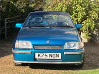 Used Vauxhall Astra Cabriolet 1993 Blue Cabriolet