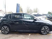 Used Peugeot e-208 Premium 100 kW (136 HP) 2021 Black Hatchback