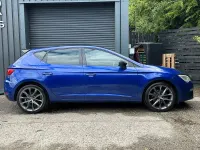 Used Seat Leon FR 125 HP (91 kW) 2017 Blue Hatchback