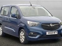 Used Vauxhall Combo S 110 HP (80 kW) 2019 Blue MPV