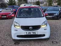 Used Smart ForTwo Cabrio Passion 71 HP (52 kW) 2016 White Cabriolet