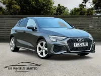 Used Audi A3 Sportback S-Line 110 HP (80 kW) 2022 Grey Hatchback
