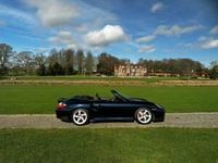 Used Porsche 911 Turbo Cabriolet 420 HP (308 kW) 2004 Blue Cabriolet