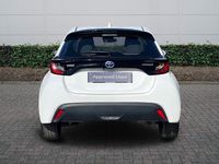 Used Toyota Yaris Hybrid 2023 White Hatchback