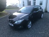 Used Seat Ibiza Copa 85 HP (62 kW) 2011 Black Hatchback