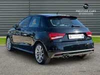 Begagnad Audi A1 S-Line 123 HK (90 kW) 2017 Svart Halvkombi