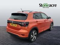 Used VW T-Cross R-line 115 HP (84 kW) 2020 Orange SUV