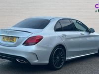Used Mercedes C220 AMG Line Premium 194 HP (142 kW) 2020 Silver Sedan