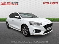 Used Ford Focus ST-Line 125 HP (91 kW) 2020 White Hatchback