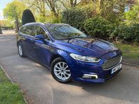 Used Ford Mondeo Zetec 120 HP (88 kW) 2017 Blue Estate