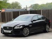 Used Jaguar XF R-Sport 2018 Black Sedan