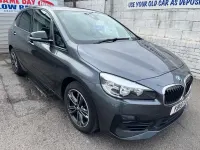 Begagnad BMW 218 Sport Line 2019 Grå Halvkombi