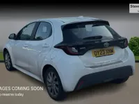 Used Toyota Yaris 2023 White Hatchback