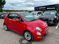Used Fiat 500 Lounge 69 HP (50 kW) 2015 Red Hatchback