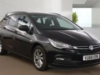 Used Vauxhall Astra S 2018 Black Estate