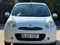 Used Nissan Micra S 80 HP (58 kW) 2012 White Hatchback