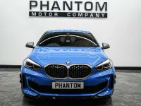 Used BMW M135 Comfort Edition 306 HP (225 kW) 2021 Blue Hatchback