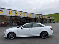Used Audi A4 S-Line 190 HP (139 kW) 2019 White Sedan