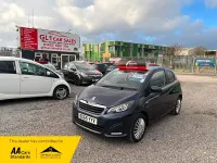 Used Peugeot 108 Active+ 68 HP (50 kW) 2015 Blue Hatchback