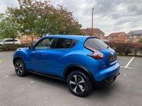 Used Nissan Juke 112 HP (82 kW) 2018 Blue SUV
