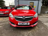 Used Vauxhall Insignia SRi 163 HP (119 kW) 2015 Red Hatchback