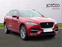 Used Jaguar F-Pace R-Sport 177 HP (130 kW) 2018 Red SUV