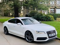 Used Audi A7 S-Line 2012 White Hatchback