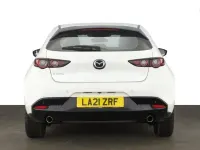Used Mazda 3 Luxury 2021 White Hatchback