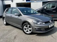 Used VW Golf VII Match 110 HP (80 kW) 2015 Silver Hatchback
