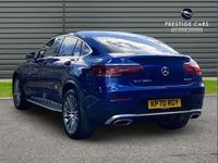 Used Mercedes GLC220 AMG Line Premium 194 HP (142 kW) 2020 Blue Coupe