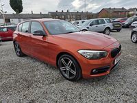 Used BMW 118 Sport Line 2017 Orange Hatchback