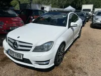 Used Mercedes C220 AMG 2013 White Coupe