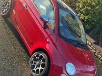 Used Fiat 500 Pop 69 HP (50 kW) 2012 Red Cabriolet